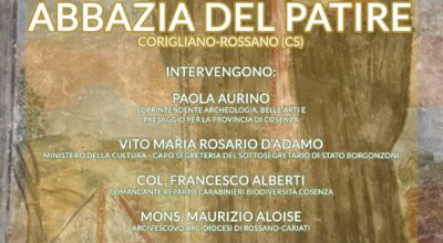 Inaugurazione degli affreschi restaurati nell’Abbazia di Santa Maria del Patire  Corigliano-Rossano (CS) – Venerdì 9 Maggio 2025, ore 11:00