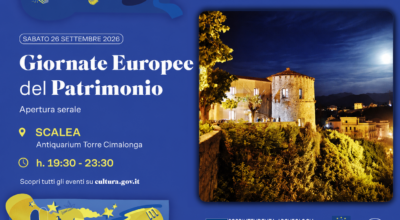 GIORNATE EUROPEE DEL PATRIMONIO 2026 | SCALEA – 26 settembre 2026