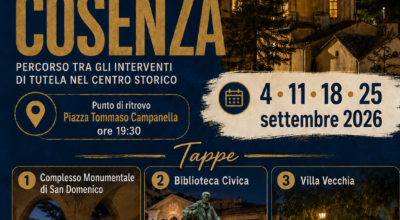 Aperture straordinarie serali – Piano di Valorizzazione 2026 “Visit Cosenza”